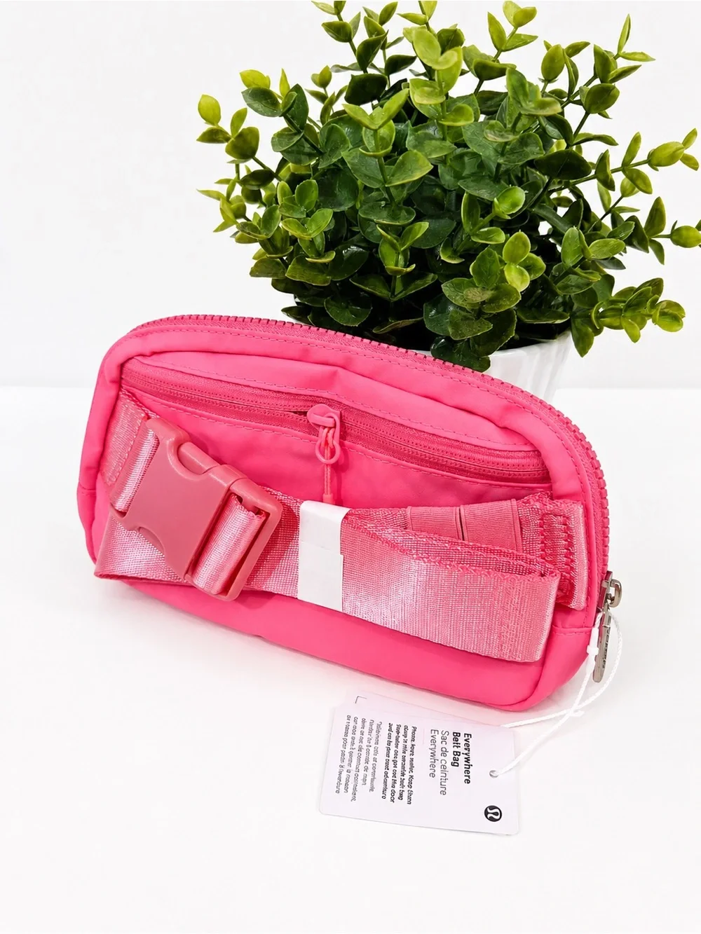 lululemon athletica Pink Everywhere Belt Bag Pouch